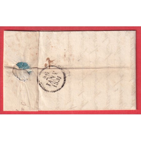 CAD TYPE 12 BAGNOLS GARD ROUGE 1831 POUR MONTPELLIER INDICE 10