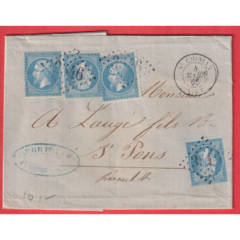 N°22 X4 GC 3546 ST CHINIAN HERAULT POUR ST PONS