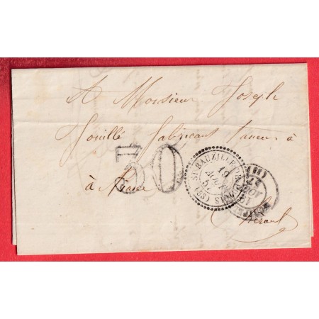 CAD TYPE 22 ST BAUZILLE DE PUTOIS HERAULT 1857 INDICE 11