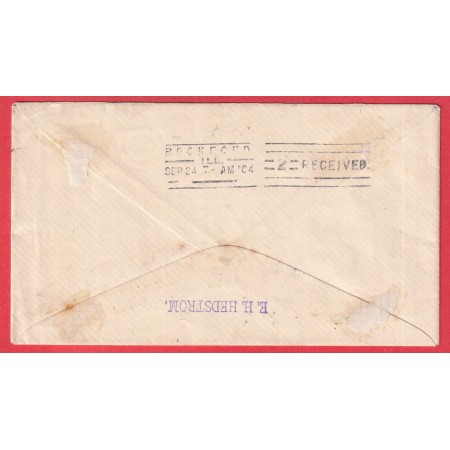 SUEDE SWEDEN SORBY 1904 ROCKFORD ILLINOIS ETATS UNIS USA