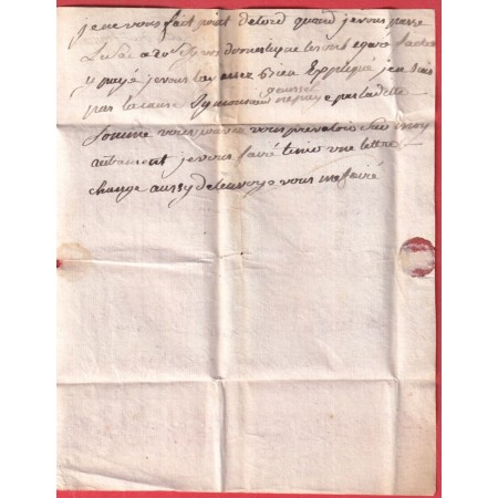 MARQUE MARSEILLE LN°7 1775 INDICE 16 BOUCHES DU RHONE MONTPELLIER HERAULT