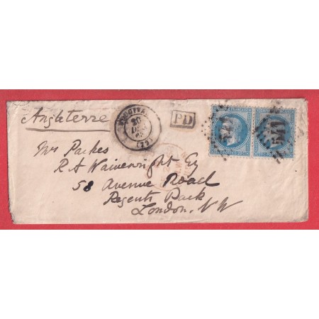 N°29 PAIRE GC 541 BOUGIVAL SEINE ET OISE LONDRES LONDON ANGLETERRE