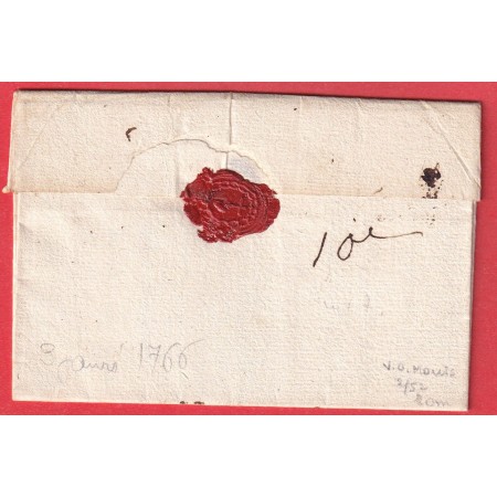 MARQUE FRANC DE MARMANDE 1766 LN°6 INDICE 20 POUR PARIS