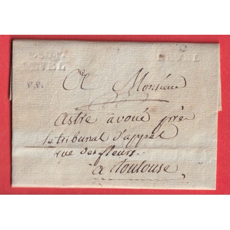 MARQUE A SEC P30P REVEL + 30 REVEL AN12 1804 HAUTE GARONNE POUR TOULOUSE