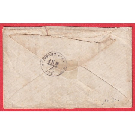 N°90 TAXE 15C NOIR TYPE DUVAL ST CYR SEINE ET OISE MONTFORT LAMAURY