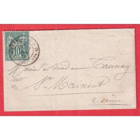 N°65 TARIF CARTE DE VISITE AIGREFEUILLE D'AUNIS CHARENTE INFERIEURE ST MAIXENT DEUX SEVRES