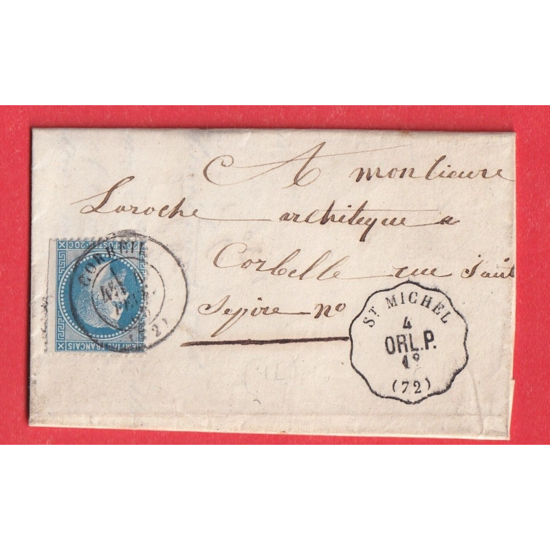 N°29 CONVOYEUR STATION ST MICHEL SEINE ET OISE LIGNE ORL P INDICE 13 AU DOS JUVISY LIGNE P CORB INDICE 18 CORBEIL