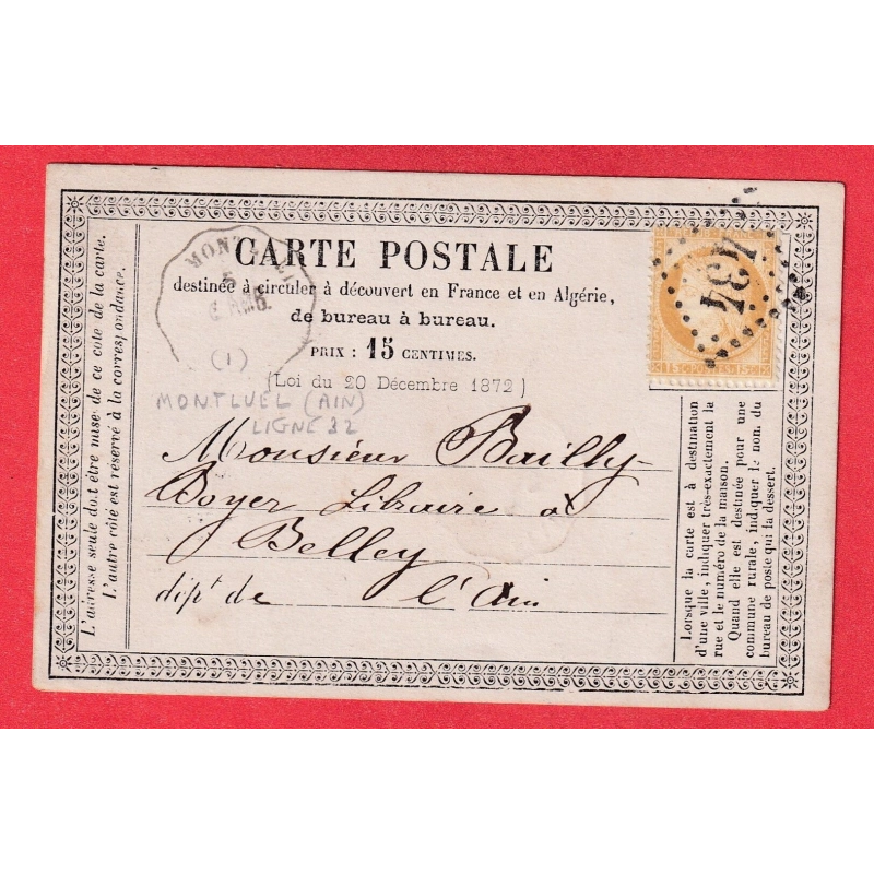 N°55 CONVOYEUR STATION MONTLUEL AIN LIGNE C AMB INDICE 17 AU DOS CONVOYEUR STATION POLLIAT