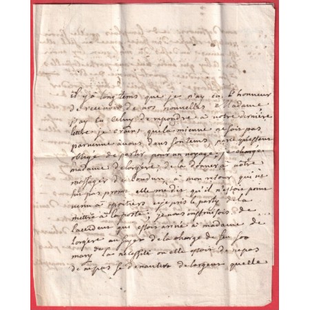 MARQUE POITIERS VIENNE LN°3 1739 POUR LOUDUN INDICE 12