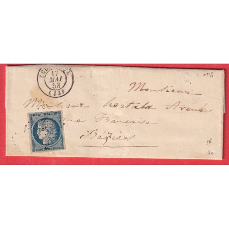 N°4 PC 338 BEDARIEUX HERAULT POUR BEZIERS