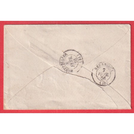 N°22 GC 4563 LE POUJOL HERAULT CAD TYPE 22 + CAD TYPE 15 BEDARIEUX BOITE RURALE B MONTPELLIER