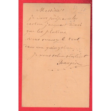 N°53 54 GC 412 BEDARIEUX HERAULT POUR LODEVE CARTE PRECURSEUR