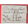MARQUE 73 PONTHIERRY SEINE ET MARNES 1793 TEXTE DE MONTGERMON POUR GAP NON SIGNALE EN NOIR PAR POTHION
