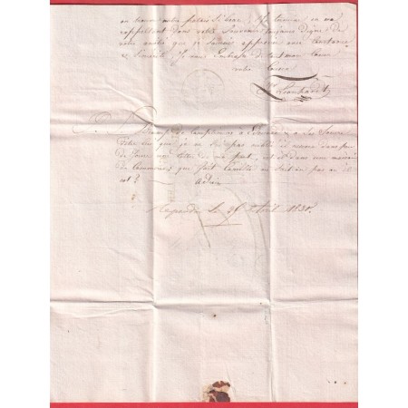 MARQUE 67 BISCHWILLER BAS RHIN 1830 INDICE 14 POUR ALBI TARN