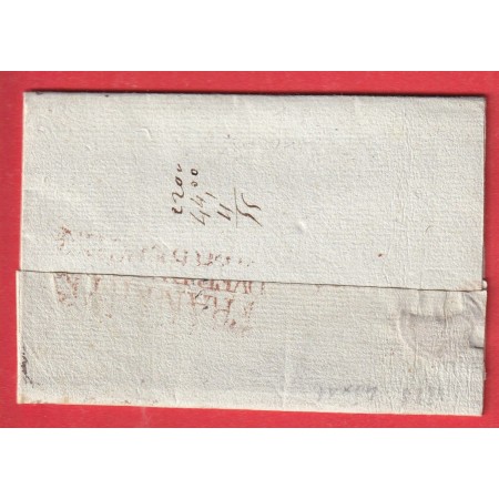 MARQUE MAUBEUGE NORD 1820 POUR FONTAINE L'EVEQUE BELGIQUE GRIFFE LFR1