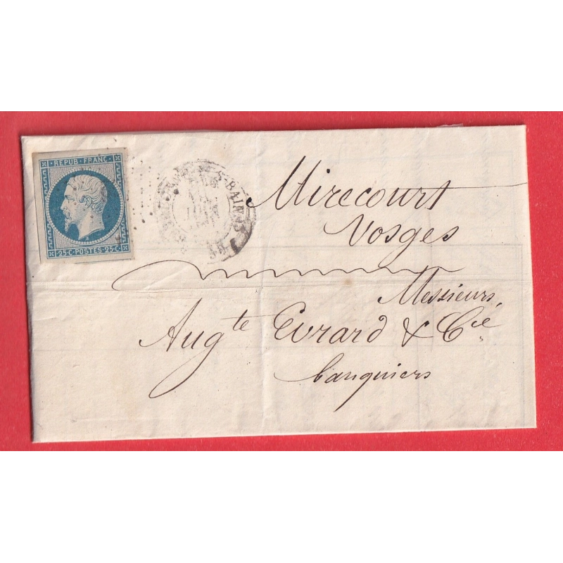 N°10 TTB / SUP 3 VOISINS PC 462 BOURBONNE LES BAINS HAUTE MARNE MIRECOURT VOSGES