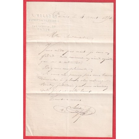 N°36 GC 3921 PARIS LES TERNES  POUR PARIS VAUGIRARD RECETTES REUNIES