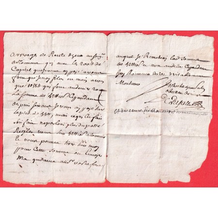 MARQUE DE TONNEINS LN°2A HAUTE GARONNE INDICE 21 POUR PARIS 1715