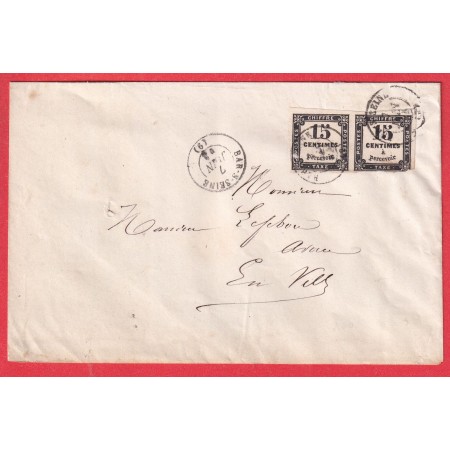 TAXE N°3 PAIRE CAD TYPE 15 BAR SUR SEINE AUBE POUR BAR SUR SEINE