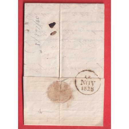 MARQUE 82 BAINS VOSGES 1828 POUR SENONES 22X11 INDICE 12