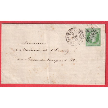 N°12 PARIS POTHION 1520 BUREAU F TARIF IMPRIME FAIRE PART DE NAISSANCE