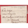 LETTRE ARMEE DE MAYENCE ALLEMAGNE 1799 TEXTE DE TREVES POUR MARSEILLE BOUCHES DU RHONE
