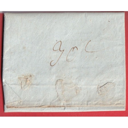 MARQUE P48P THORIGNY MANCHE 1807 POUR COUTANCES INDICE 15