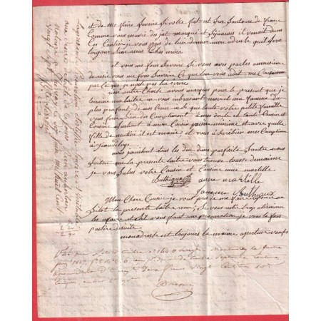 MARQUE P89P PERTUIS VAUCLUSE 1827 PESMES HAUTE SAONE INDICE 13