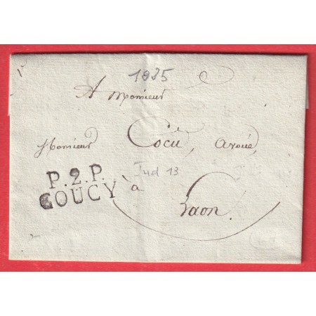 MARQUE P2P COUCY AISNE 1825 LAON INDICE 13