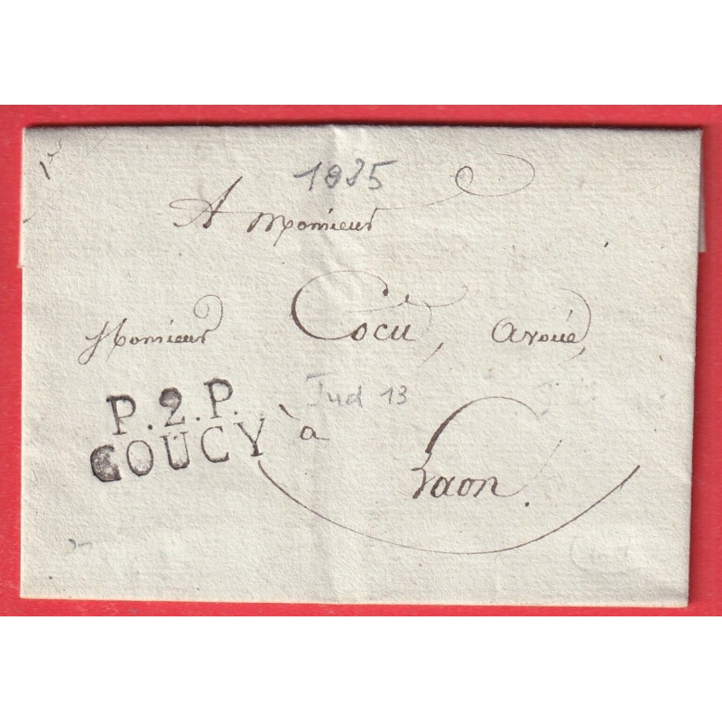 MARQUE P2P COUCY AISNE 1825 LAON INDICE 13