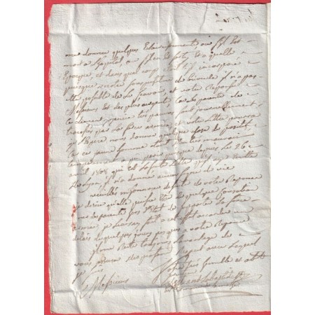 MARQUE P41P BRIOUDE HAUTE LOIRE POUR LYON 1809 INDICE 12