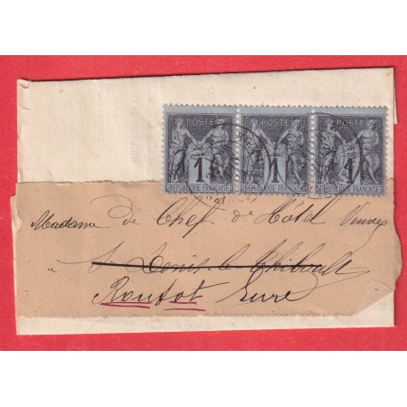 N°83 BANDE DE 3 CAD RY SEINE INFERIEURE