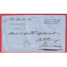 INDE INDIA CALCUTTA TAXE 8 INDIAN PAID 1859 POUR BORDEAUX FRANCE STEAMER ANGLAIS BEUTINCK VIA SUEZ