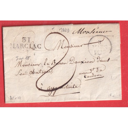 MARQUE 31 MARCIAC GERS INDICE 13 1829