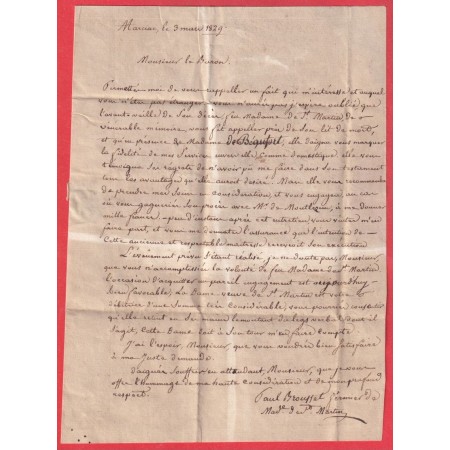 MARQUE 31 MARCIAC GERS INDICE 13 1829