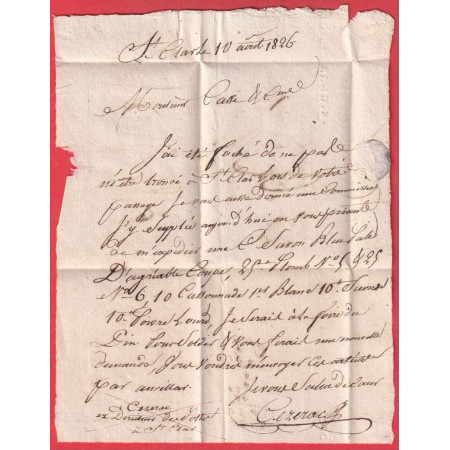 MARQUE 31 ST CLAR S.CLAR GERS 1826 POUR AGEN INDICE 12