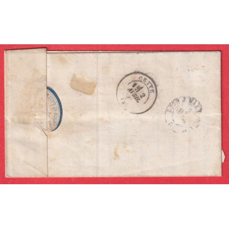 N°46B GC 1401 EPINAC SAONE ET LOIRE POUR CETTE HERAULT