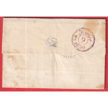 MARQUE 29 ST GILLES GARD 1830 POUR PARIS INDICE 11