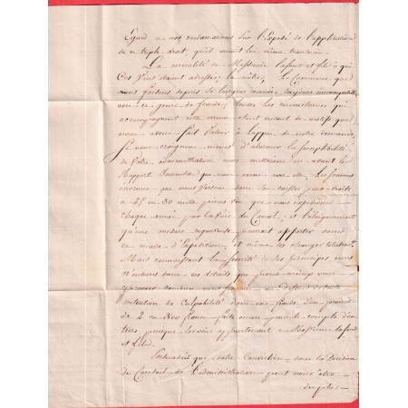 MARQUE 29 ST GILLES GARD 1830 POUR PARIS INDICE 11