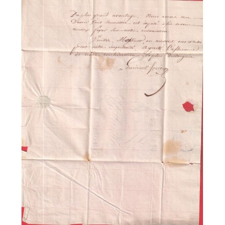 MARQUE 29 ST GILLES GARD 1830 POUR PARIS INDICE 11