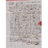 CURSIVE 74 INGOUVILLE SEINE INFERIEURE 1837 POUR LYON INDICE 16
