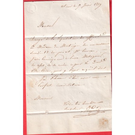 CAD TYPE 13 AIGUEPERSE PUY DE DOME BOITE RURALE A+ DECIME RURAL ARTONNE POUR ST POURCAIN ALLIER