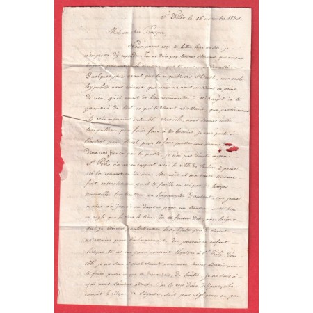 MARQUE P30P REVEL EN ROUGE + CAD TYPE 12 EN ROUGE RARE COMBINAISON 1830 TOULON VAR INDICE 18