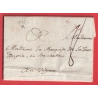 MARQUE GIGNAC EN ROUGE LN°2 1787 TEXTE ST GUILHEM LE DESERT LE VIGAN GARD INDICE 12