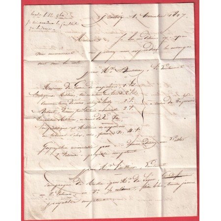 MARQUE P54P PONTIVY 1827 MORBIHAN INDICE 11 POUR PARIS