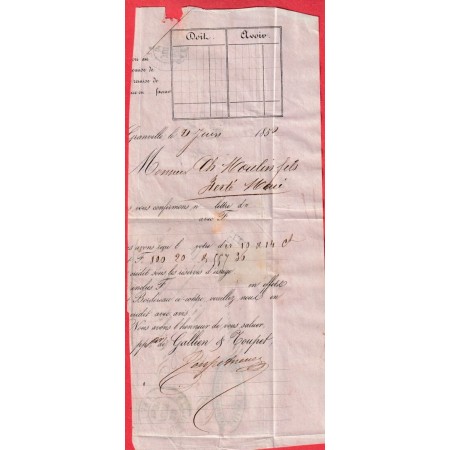 N°5 GRILLE + CAD TYPE 14 GRANVILLE MANCHE POUR LA FERTE MACE