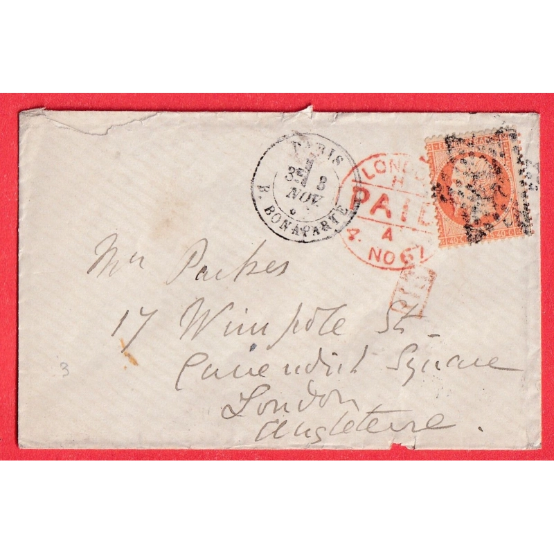 N°23 VARIETE PIQUAGE A CHEVAL PARIS ETOILE 15 R BONAPARTE LONDON ANGLETERRE