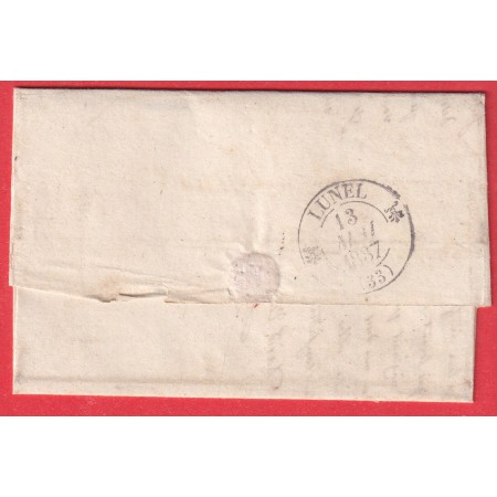 CURSIVE 29 VALLERAUGUE GARD 1837 T13 LE VIGAN LUNEL HERAULT INDICE 8