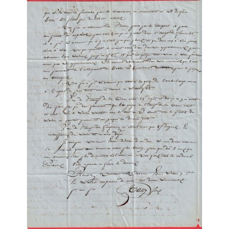 CURSIVE 12 LE SAMBUC BOUCHES DU RHONE T15 ARLES SUR RHONE 1852 MONTPELLIER RARE INDICE 20