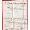 MARQUE REVOLUTIONNAIRE MONTFORT LB LE BRUTUS SEINE ET OISE TRES BEAU TEXTE POUR DRAUX INDICE 20